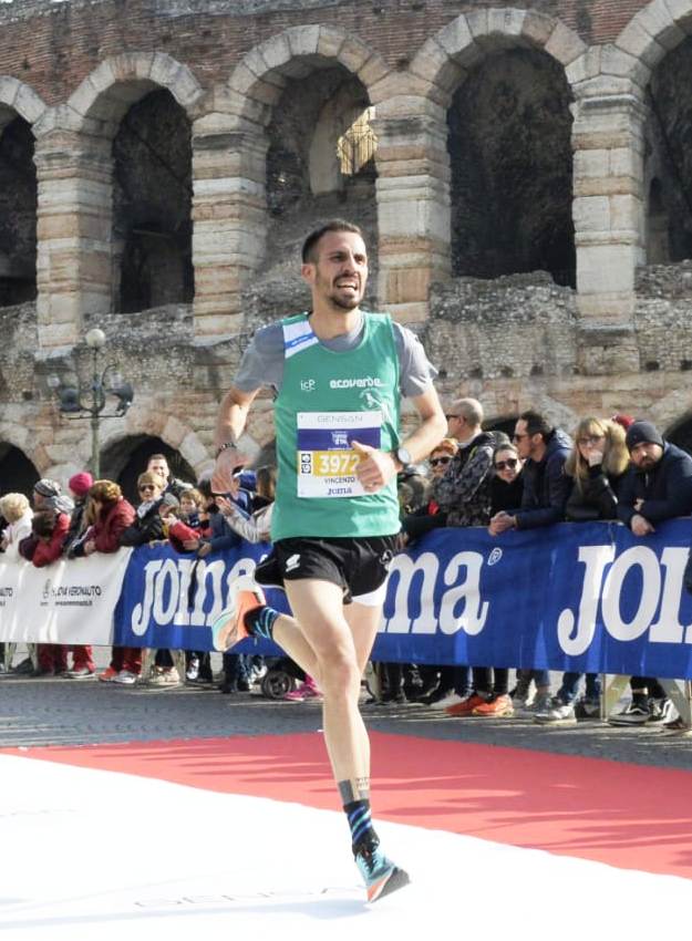 Corritreviso Virtual Run_Vincenzo Agnello in una foto d'archivio