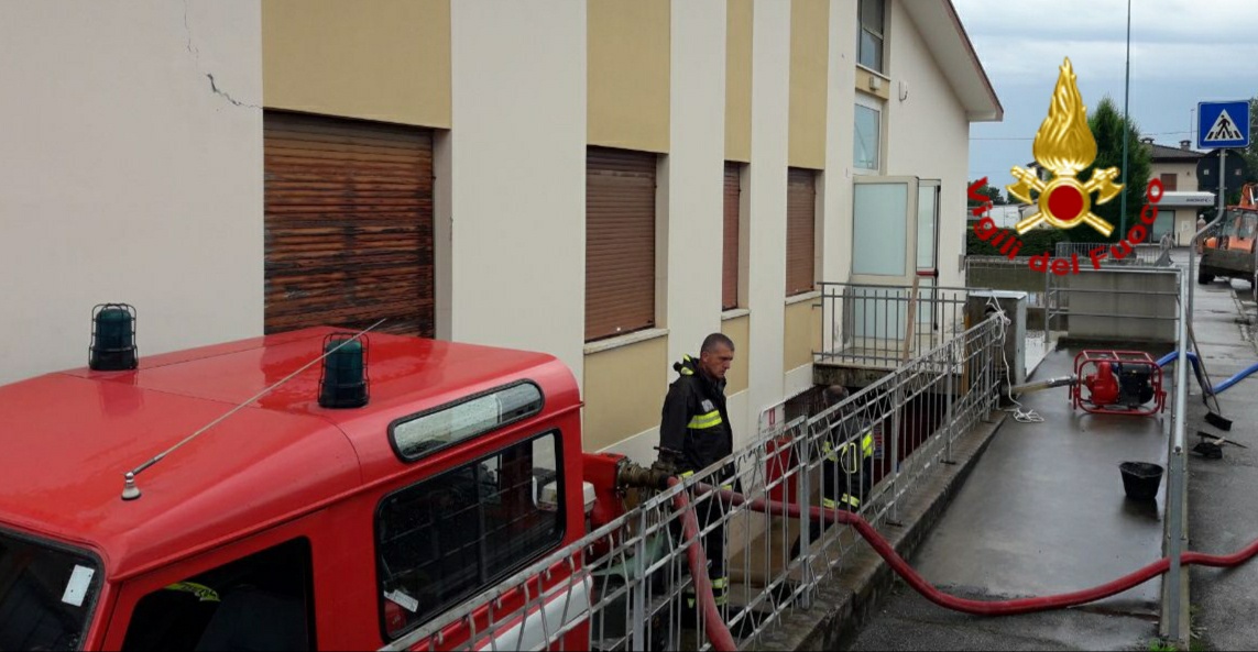 Aggiornamento maltempo Treviso e provincia: almeno 40 interventi dei Vigili del fuoco – GALLERY