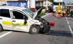 Montebelluna, violento scontro tra Porsche e Panda delle Poste: un ferito grave