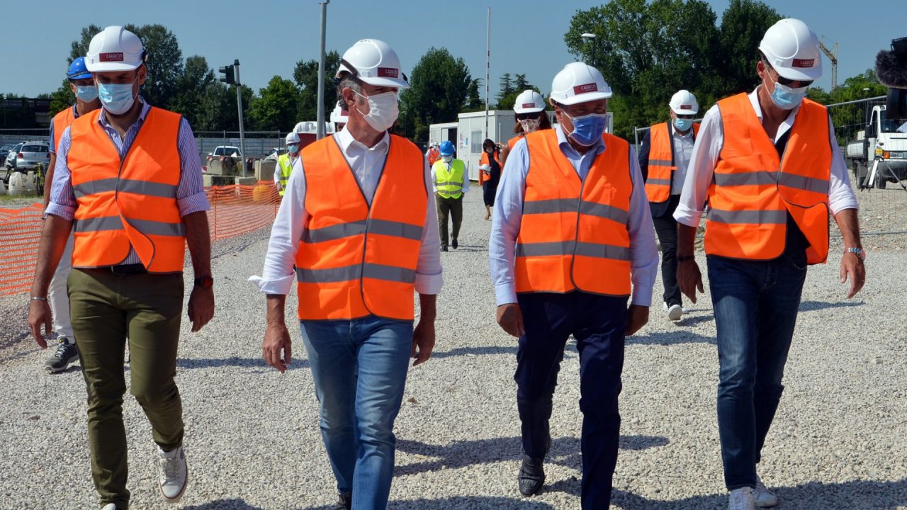 Cittadella della Salute di Treviso, Zaia: "Qui il primo ospedale del futuro" - GALLERY