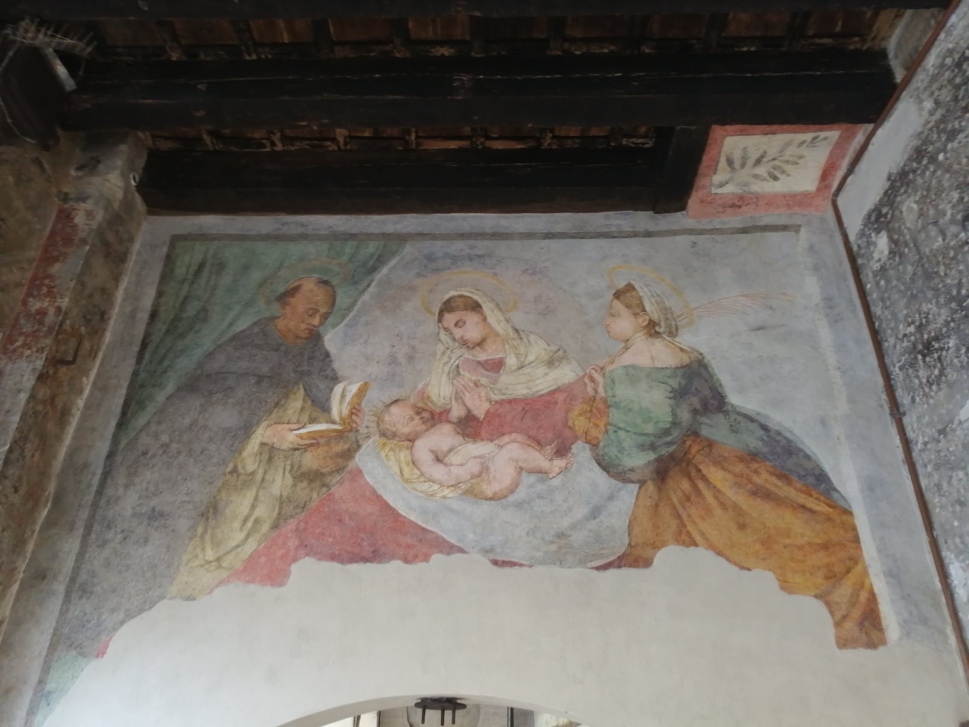 Restauro affresco a Treviso, alla fine scoperta opera della scuola di Tiziano - FOTO