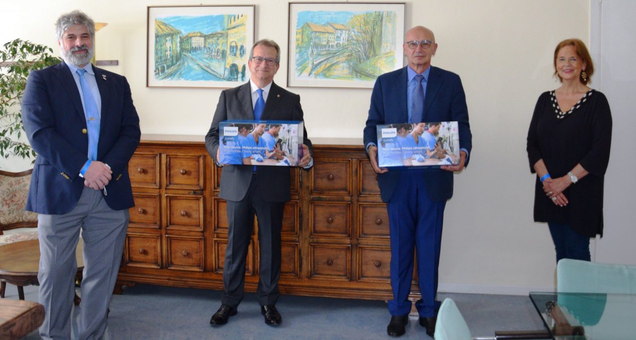 Ospedale Oderzo: un nuovo ecografo portatile donato dal Rotary Club Opitergino Mottense