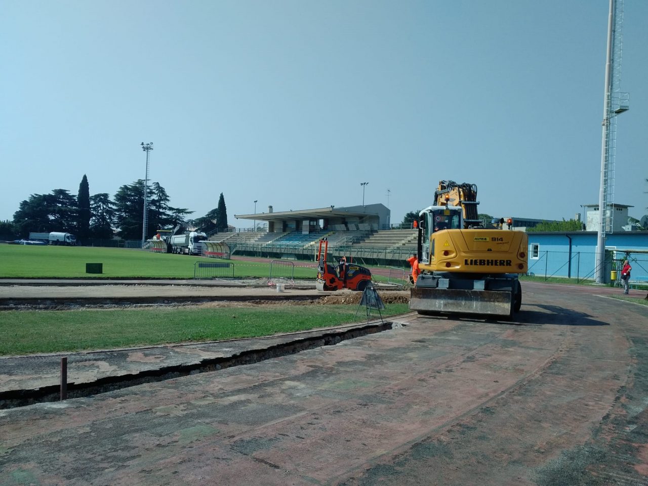 Stadio Montebelluna, la pista di atletica si rifà il look