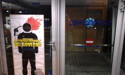 CasaPound, provocazione a sostegno dei benzinai anche a Treviso e Vittorio Veneto