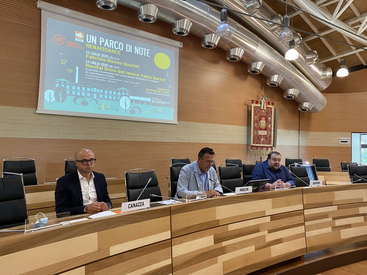 “Un Parco di Note”: la musica rinasce al Sant’Artemio con Bosso e Sartori