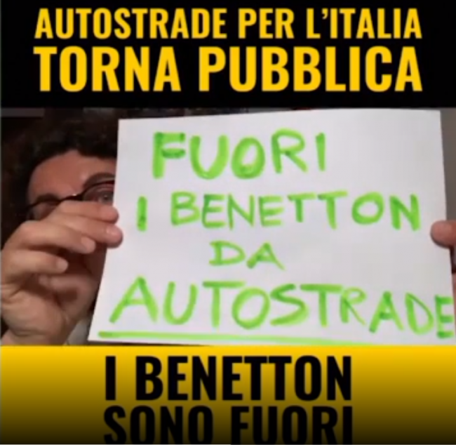 Accordo autostrade, la "difesa" dei Benetton: "Caccia alle streghe, ci mancava Conte col forcone"