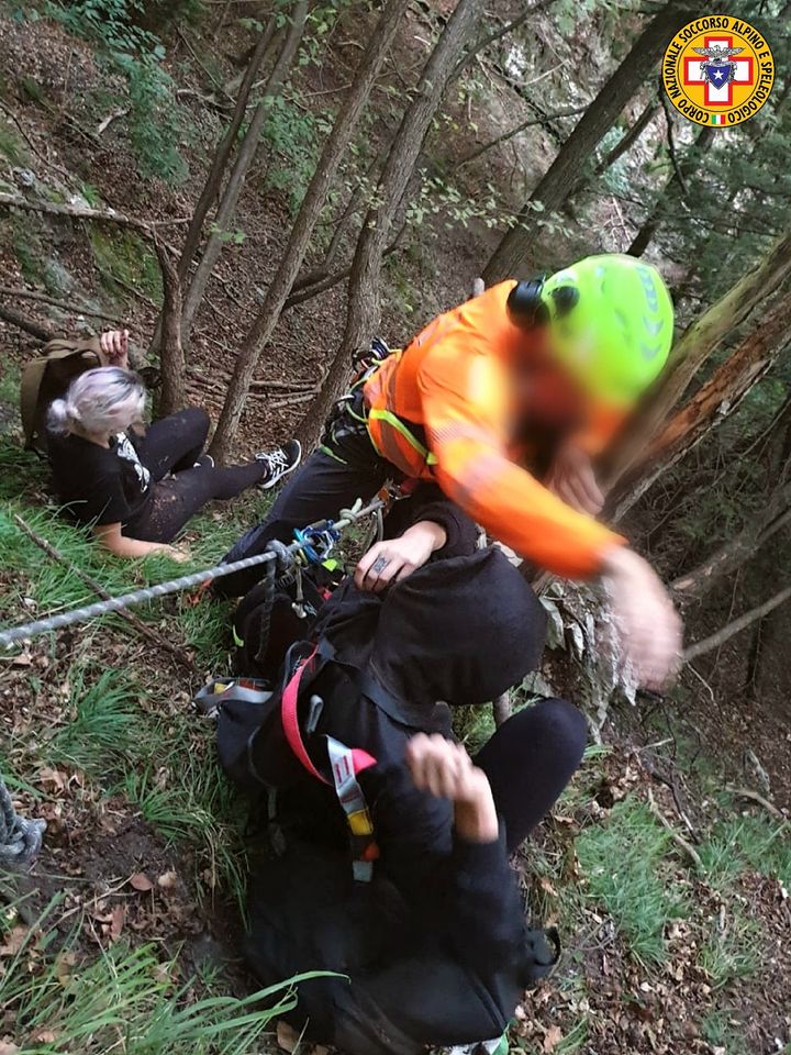 Monte Grappa, coppia di Castelfranco recuperata ieri sera dal Soccorso alpino
