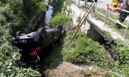 Tragedia a Onè di Fonte: auto rovesciata in un canale di scolo, morto un 71enne - Gallery