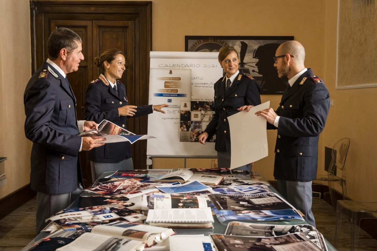 Nuovo calendario della Polizia di Stato, il ricavato della vendita sosterrà il progetto connesso all’Emergenza Coronavirus