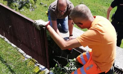 Vengono ripristinate sul Grappa le cisterne della Grande Guerra - FOTO