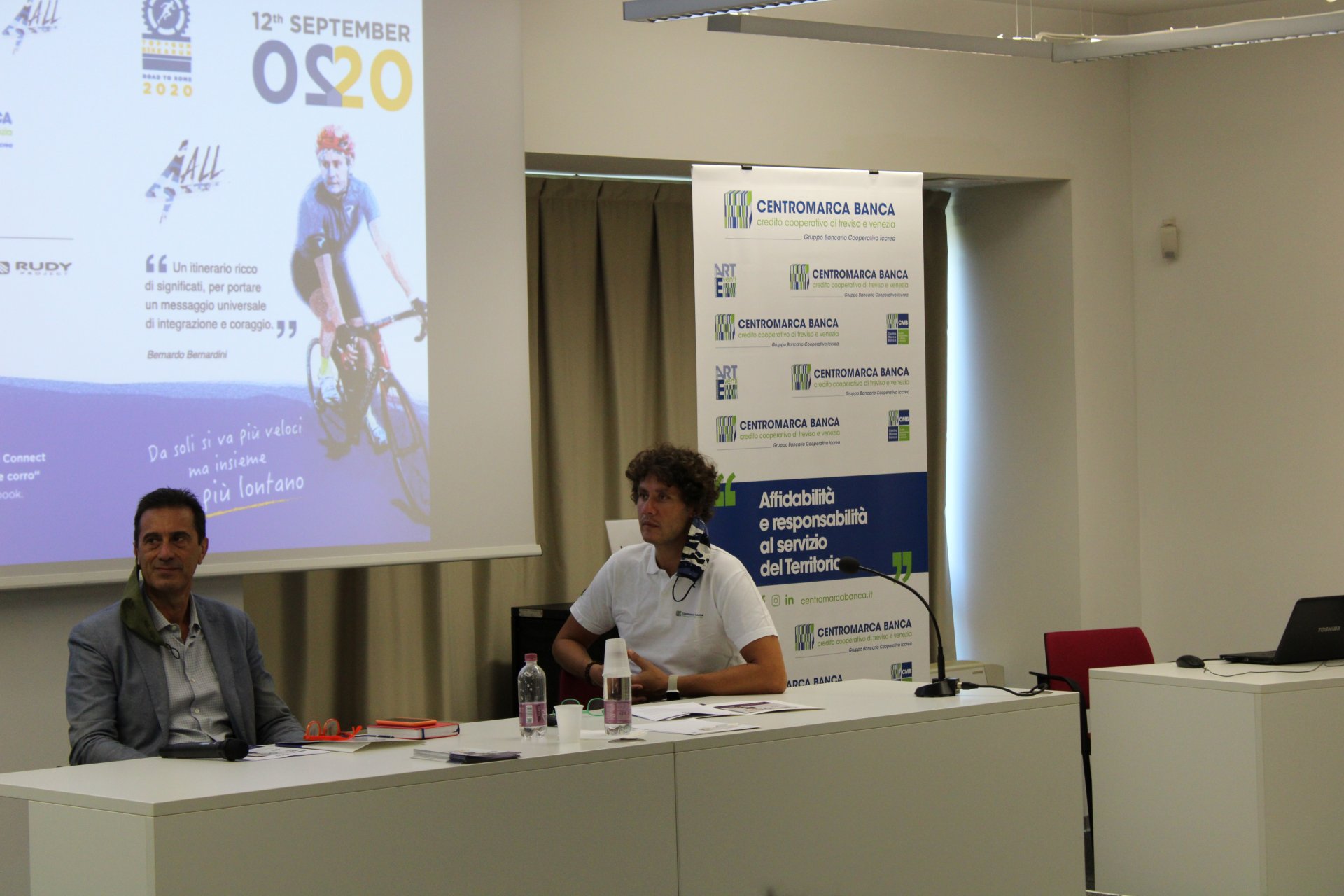 Da Treviso a Roma, 700 chilometri in bicicletta: ecco la nuova impresa di Bernardini - VIDEO