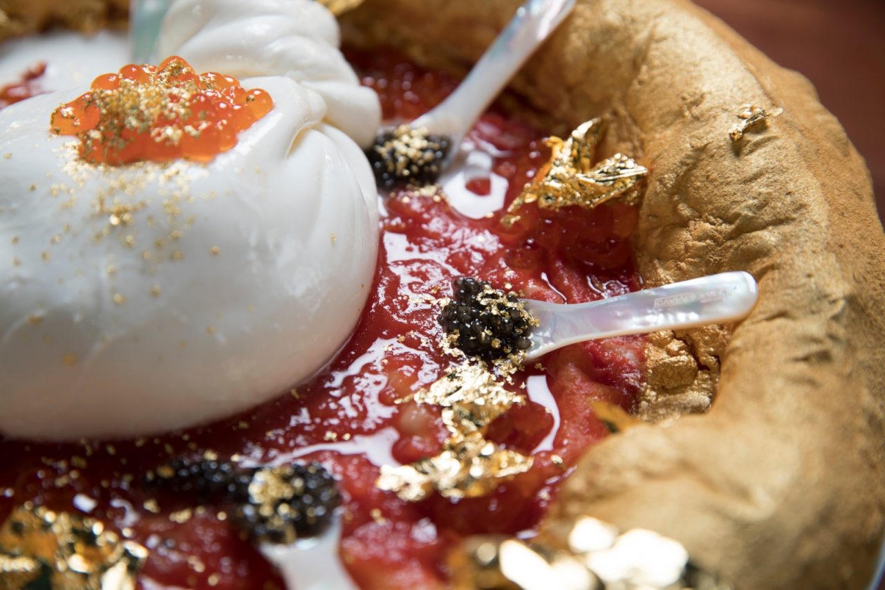 Figazza Luxury, la pizza “dorata” che omaggia l’eccellenza orafa vicentina
