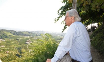 Colline del Prosecco Conegliano e Valdobbiadene, Sgarbi: “Meglio di un’opera d’arte”