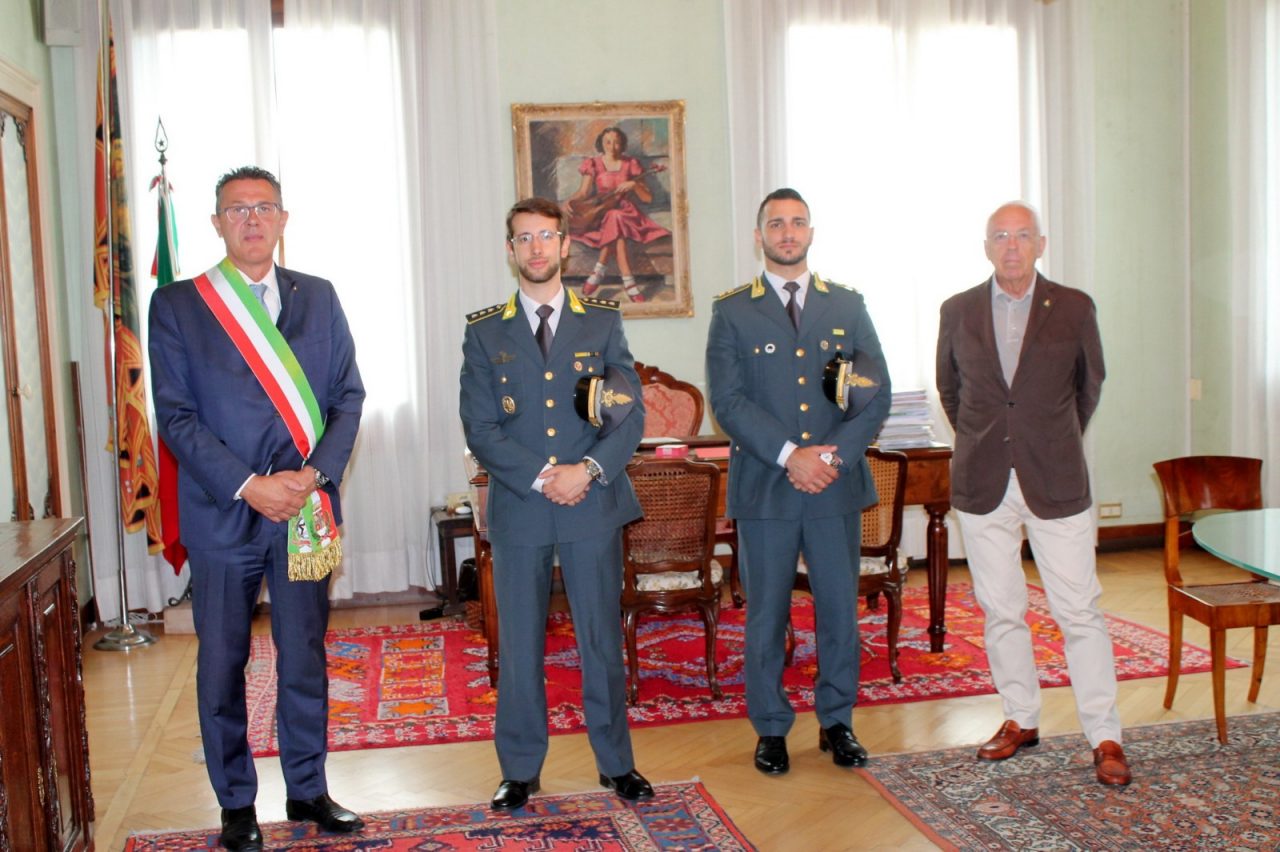 Guardia di Finanza Castelfranco, il capitano Santori lascia: il saluto della Città