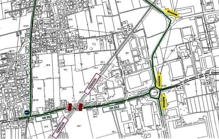 Chiuso da stamattina il passaggio a livello di via Sile: occhio alla viabilità!