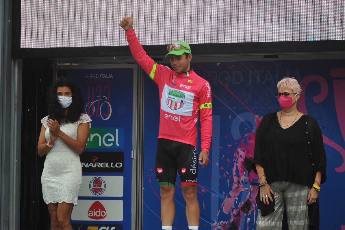 Luca Colnaghi fa il bis ed è prima storica maglia rosa per la Zalf!