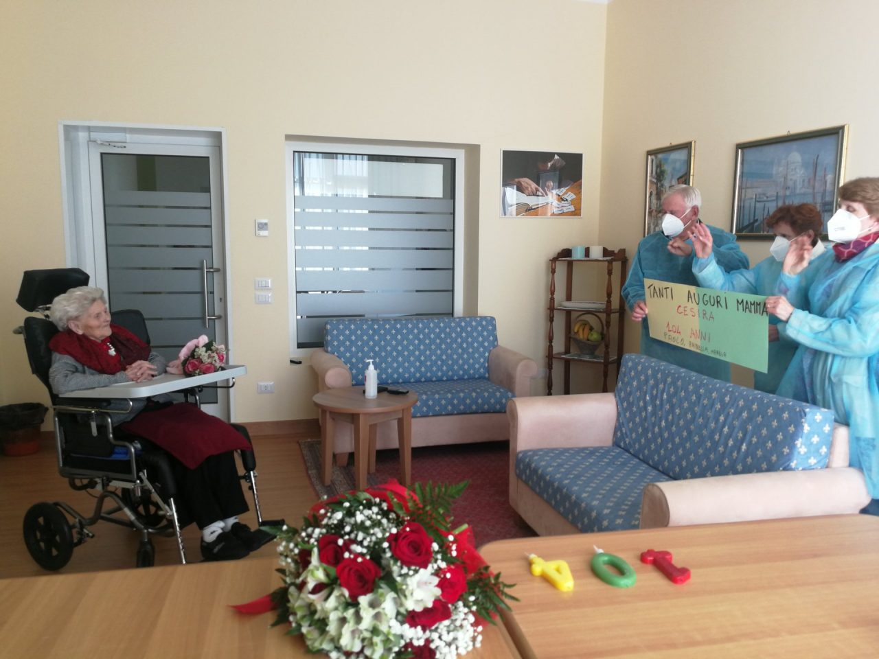 Tanti auguri a nonna “Cesira”: aveva un anno quando ci fu la disfatta di Caporetto – VIDEO
