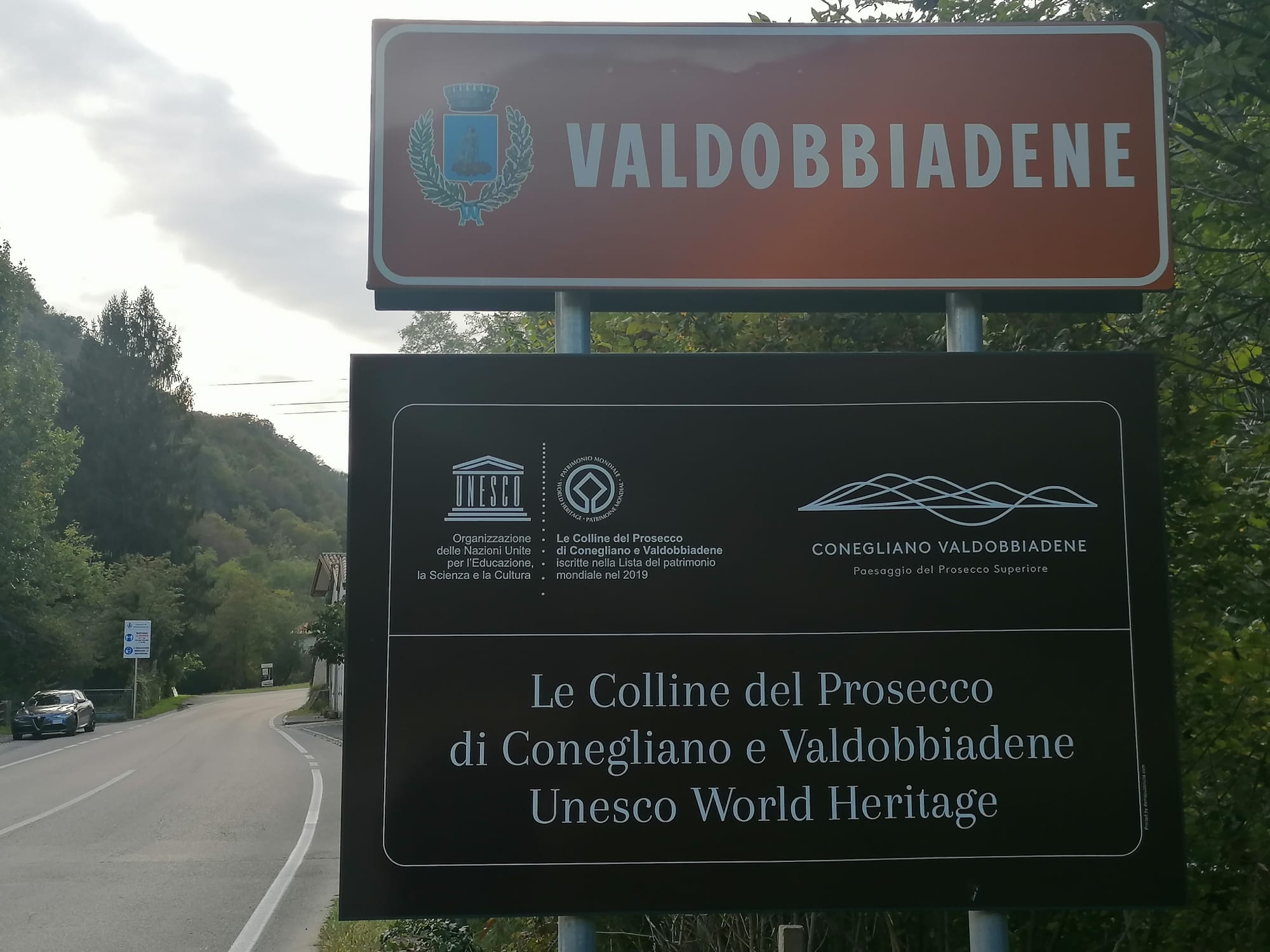 Cartelli Unesco a Valdobbiadene - 01