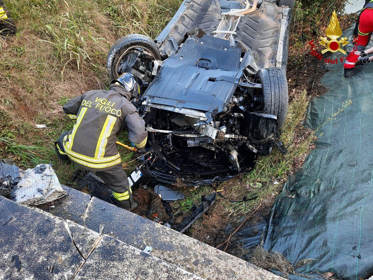Grave incidente in via Castellana: due feriti
