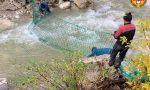 Trovata in acqua una bandana di Celegon: nel torrente due reti di contenimento