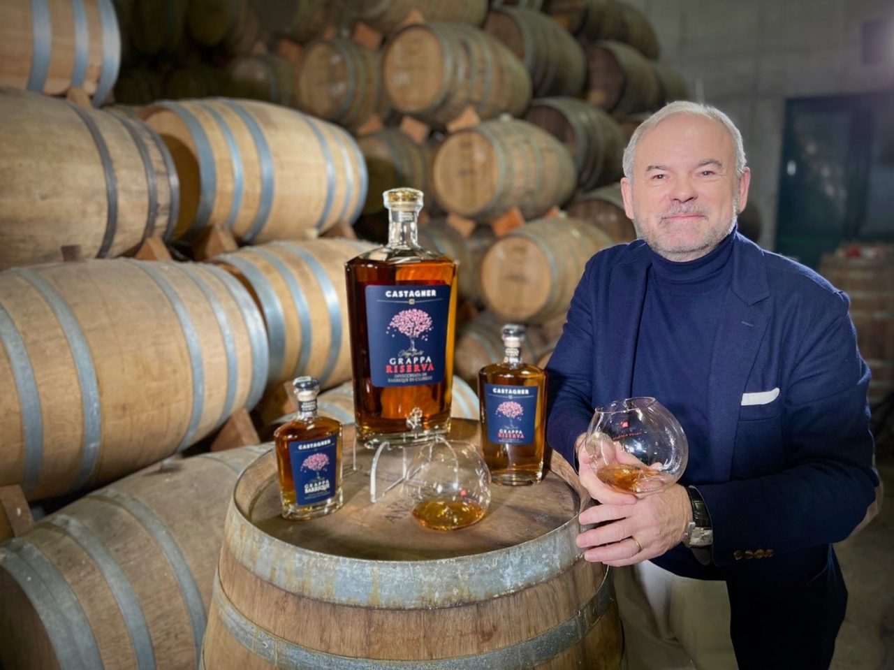 Grappa barrique di ciliegio: distillato veneto per le festività