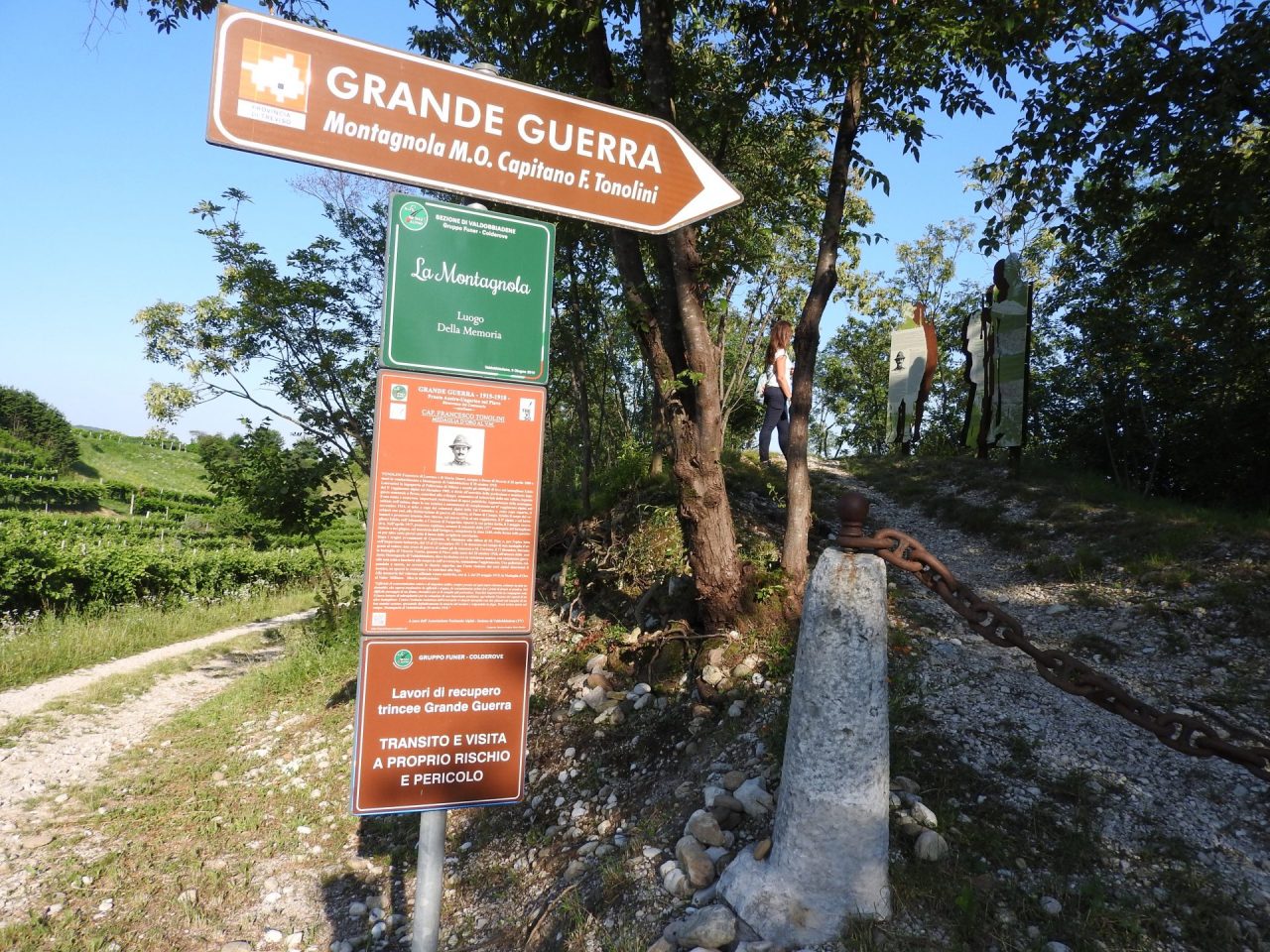 Trekking urbano ai tempi del Covid: a spasso per Valdobbiadene