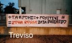 Forza Nuova, striscioni anche a Treviso contro il pericolo zona rossa: "Zaia bugiardo"