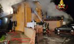 Grave incendio a Montebelluna, casa distrutta e inquilini in ospedale - VIDEO
