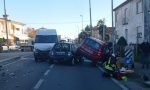 San Martino di Colle Umberto, incidente tra auto e furgone: due feriti