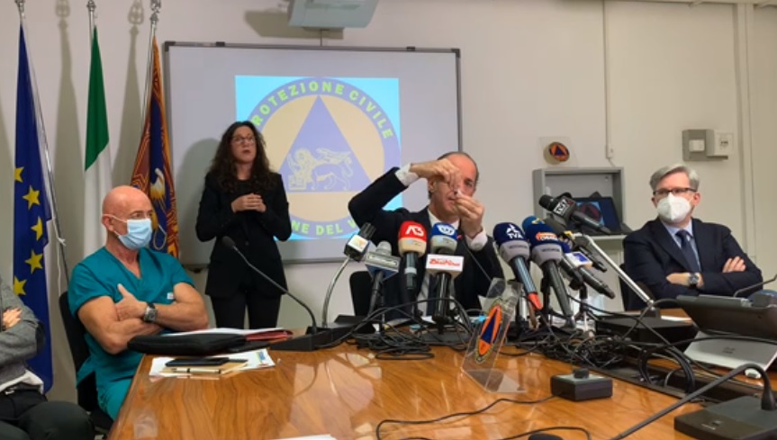 Covid, Zaia: “Ecco il test fai da te” | +1966 positivi in Veneto | Dati 16 novembre 2020