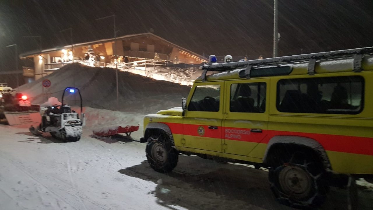 Isolati dalla neve in montagna, salvati nove ospiti di un residence: anche un trevigiano - FOTO