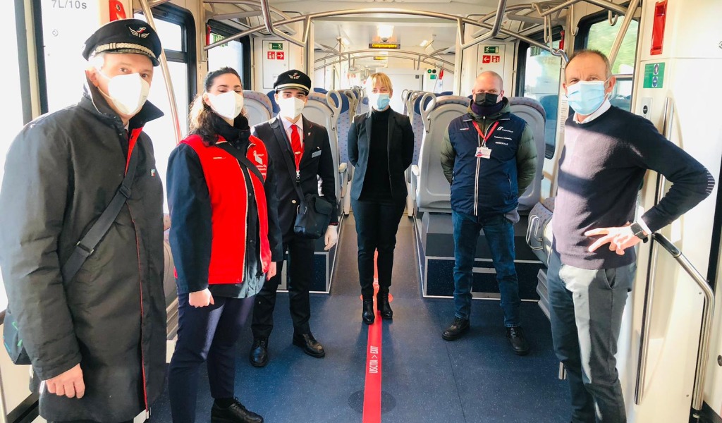 Innovazione delle ferrovie venete, attivato il nuovo tratto elettrificato della Padova – Montebelluna