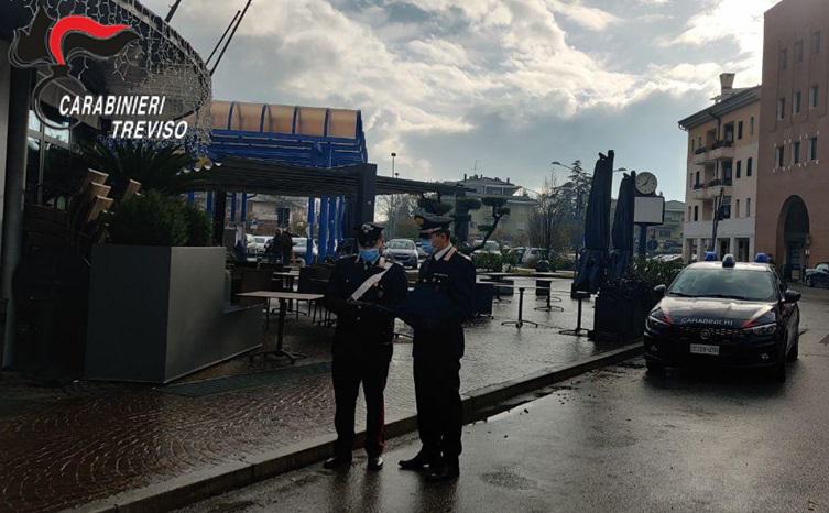 Controlli Carabinieri nel fine settimana, due denunce a Mogliano e Oderzo