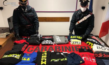 Furti di capi griffati a Maser, il bottino da 3 mila euro recuperato a Castelfranco