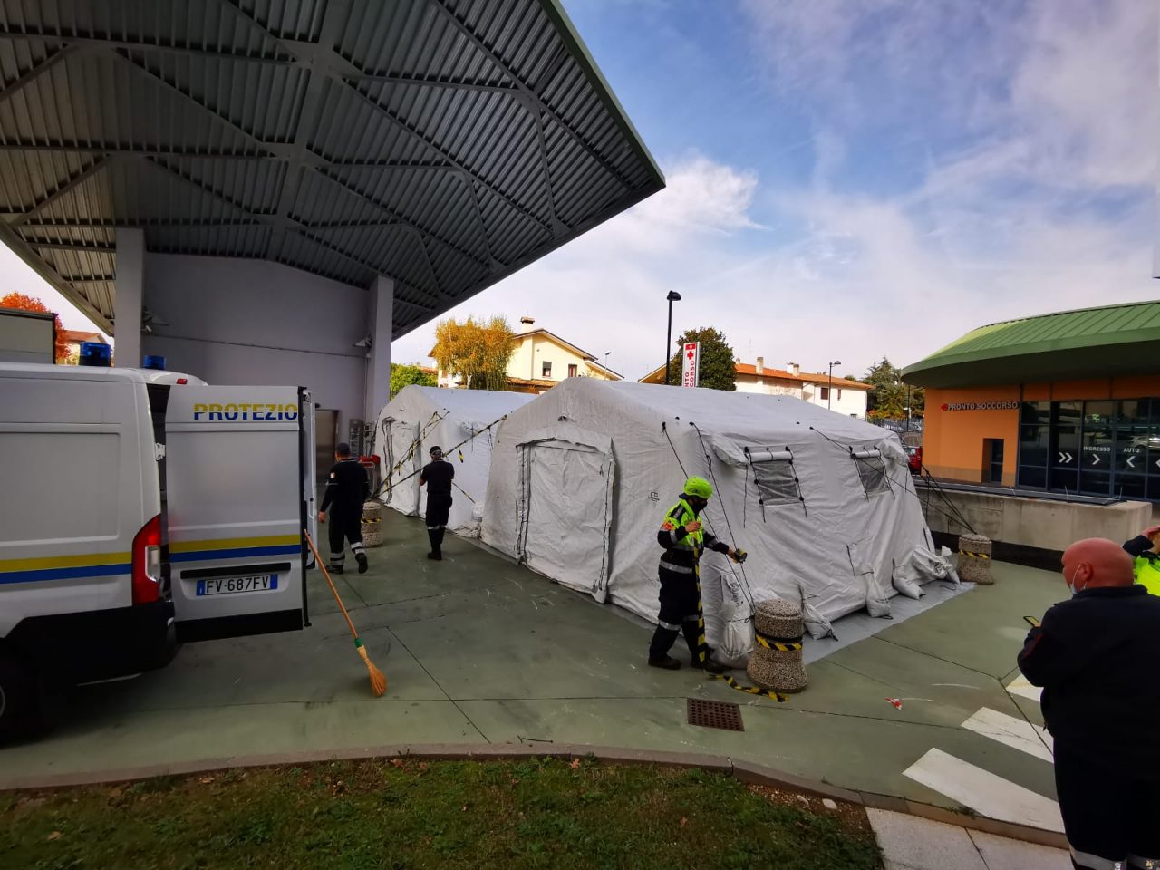 La Protezione Civile di Montebelluna sfiora le 40mila ore di servizio alla comunità