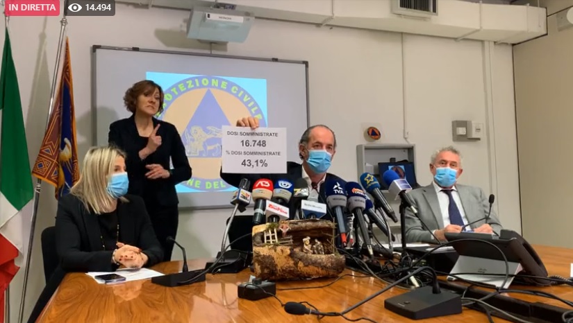 Covid, ordinanza Zaia: “Scuole superiori chiuse per tutto gennaio in Veneto”