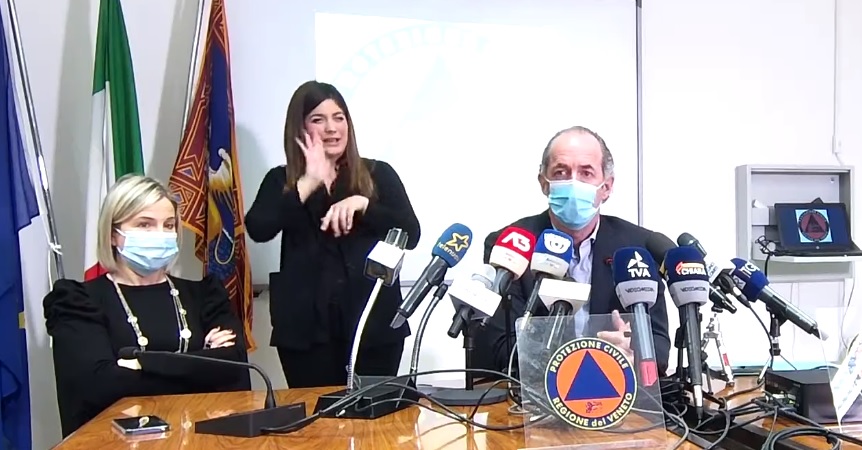 Covid, Zaia: “Produzione vaccini, in Veneto ci sono aziende già pronte” | +1198 positivi | Dati 22 gennaio 2021