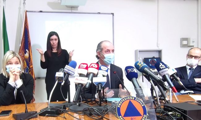 Covid, Zaia: “La curva crolla, ma teniamo alta la guardia” | +896 positivi | Dati 4 febbraio 2021
