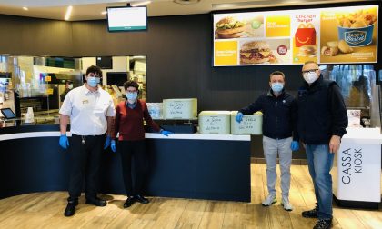 Donazione di 300 pasti caldi a settimana grazie a McDonald’s e Fondazione Ronald McDonald