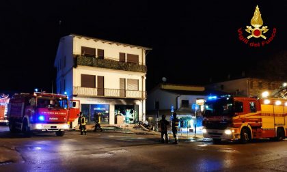 Brucia la macelleria nella notte a San Zenone degli Ezzelini: due persone evacuate