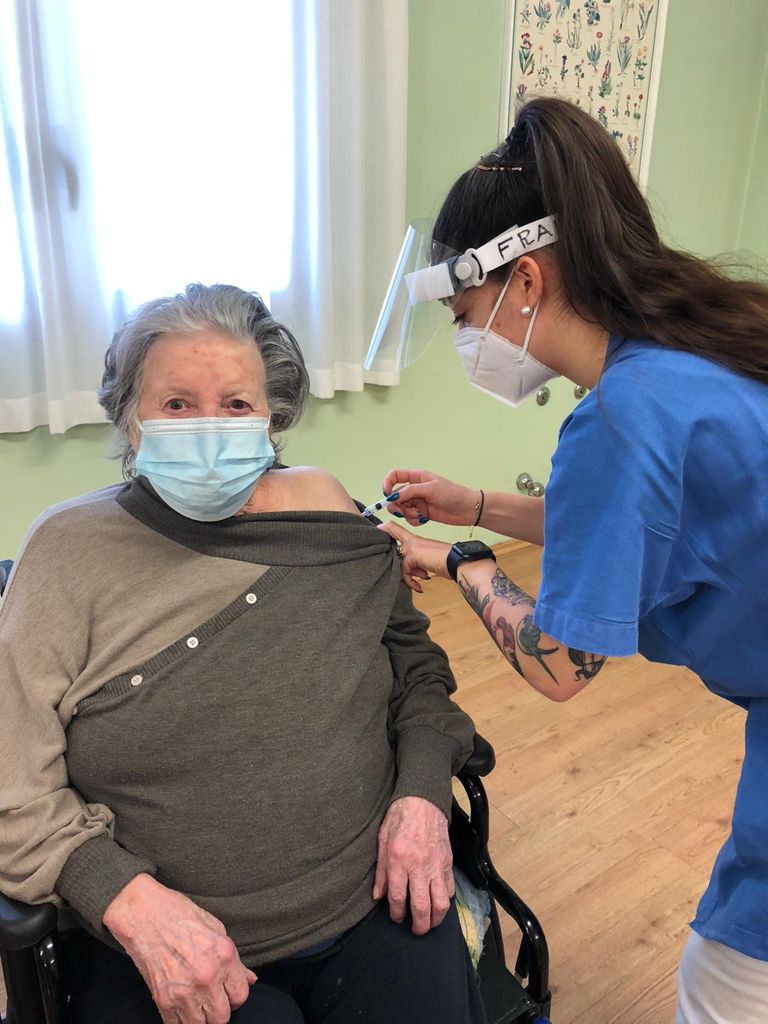 Covid, vaccinazioni completate presso Villa Tomasi di Spresiano