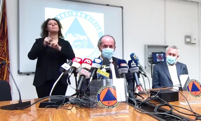 Covid, Zaia: “Salgono i ricoveri, siamo preoccupati” | +1062 positivi | Dati 23 febbraio 2021