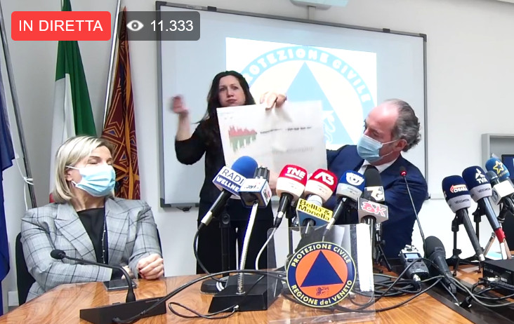 Covid, Zaia: “Abbiamo chiesto al Governo di rafforzare il Cts e rivedere i parametri per decidere le zone”