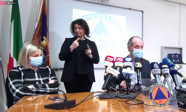 Covid, ordinanza Zaia: “Consumazione ai tavoli dalle 15 alle 18” | +701 positivi | Dati 9 febbraio 2021