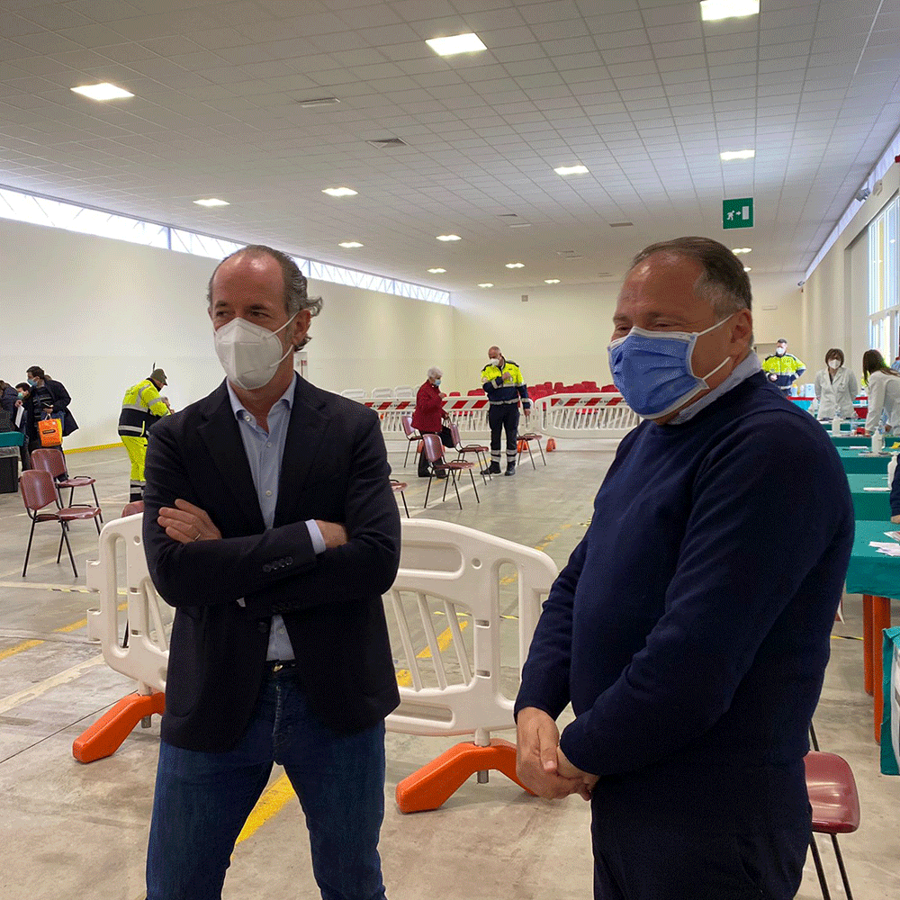Vax day Treviso, la sperimentazione con accesso diretto funziona. Zaia: “Ottimi risultati”
