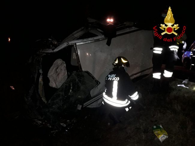 Fuori strada con l'auto a Istrana, un ferito: era in forte stato di alterazione