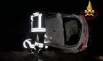 Fuori strada con l'auto a Istrana, un ferito: era in forte stato di alterazione