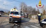 Le foto dello schianto tra l'ambulanza e l'auto a Pagnano d'Asolo: due bimbi in ospedale