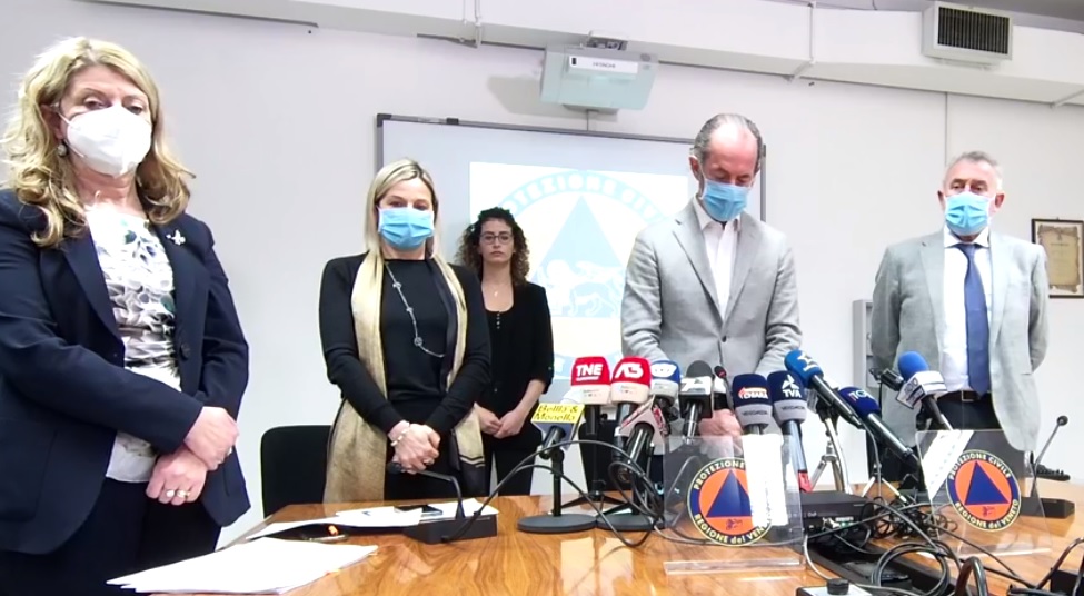Piano di sanità pubblica e vaccinazioni, ecco cosa cambia in Veneto | +1.761 positivi | Dati 18 marzo 2021