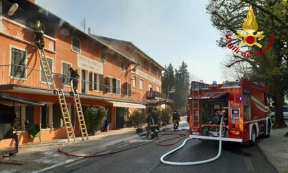 Santa Mama, principio d'incendio e fumo dai locali:  l'intervento dei Vigili del fuoco